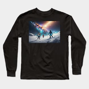 Cosmic ski trip Long Sleeve T-Shirt